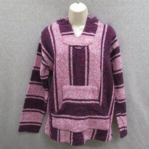 Textiles Franks Womens Large Puple Hoodies Sweatshirt Long Sleeve Pullover